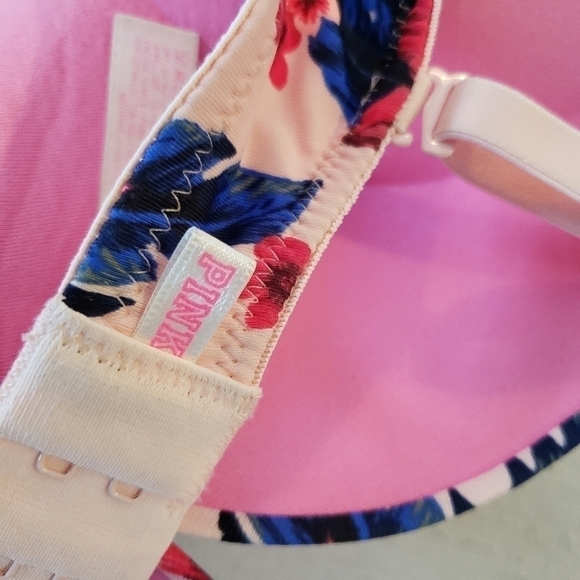 VICTORIA'S SECRET PINK Hawaiian Print Push Up BrA - Picture 4 of 4
